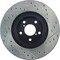 Centric Parts Sport Drilled/Slotted Brake Rotor, 127.47012R 127.47012R - alternate 5